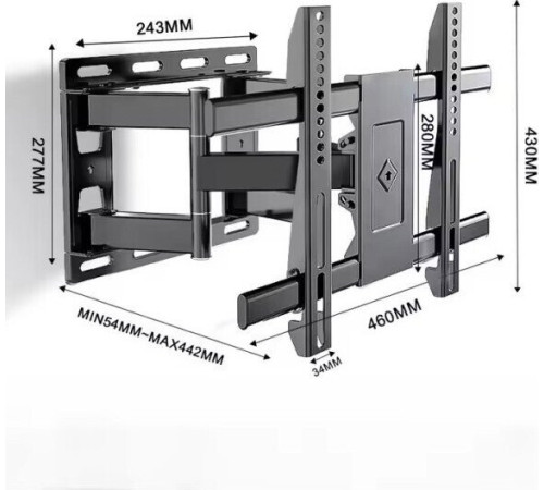 Кронштейн для телевизора Bessite LF-D60