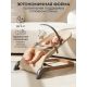 Шезлонг Amarobaby Harmony AB24-25HR/03 бежевый