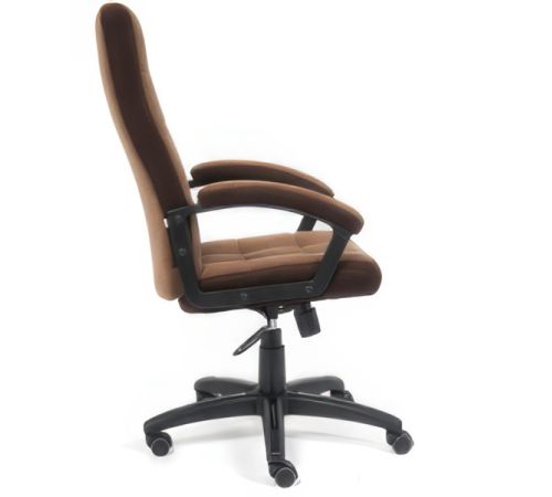 Кресло TetChair Trendy флок/ткань, коричневый