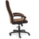 Кресло TetChair Trendy флок/ткань, коричневый
