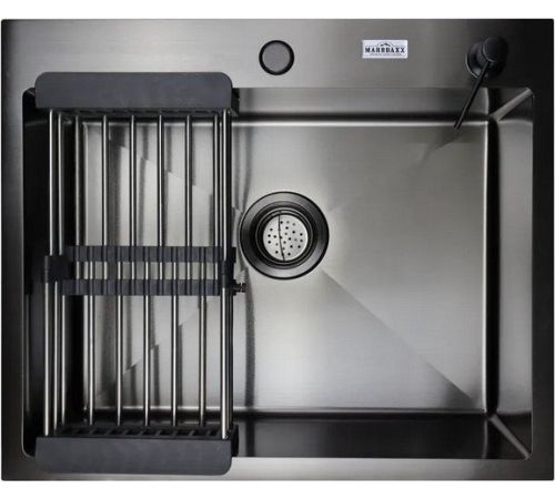 Кухонная мойка MARRBAXX B6050-R Decor B6050-DMR графит