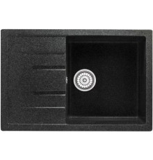 Кухонная мойка Berge BR-7603 черный матовый