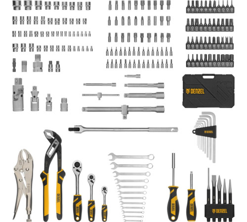 Универсальный набор инструментов Denzel 15808 232 предмета