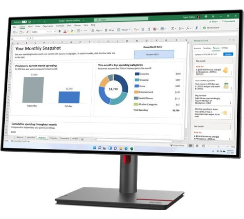 Монитор Lenovo ThinkVision P27h-30 63A1GAT1EU