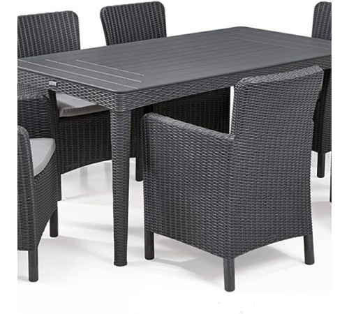 Стол Keter Girona 232034 графит