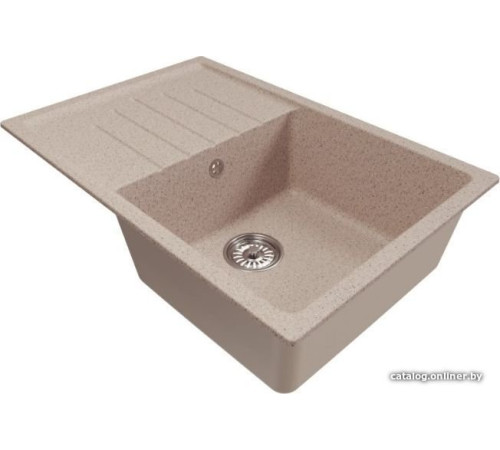 Кухонная мойка Mixline ML-GM19 551980 песочный
