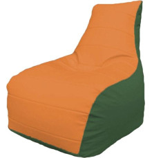 Кресло-мешок Flagman Бумеранг Б1.3-01 оранжевый/зеленый