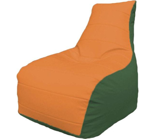 Кресло-мешок Flagman Бумеранг Б1.3-01 оранжевый/зеленый