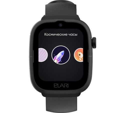 Детские умные часы Elari KidPhone 4G Go черный