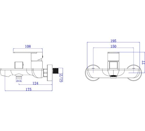 Смеситель AV Engineering AVLES3-BW0