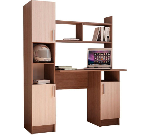 Стол Памир ПКС-6 ясень шимо темный/ясень шимо светлый