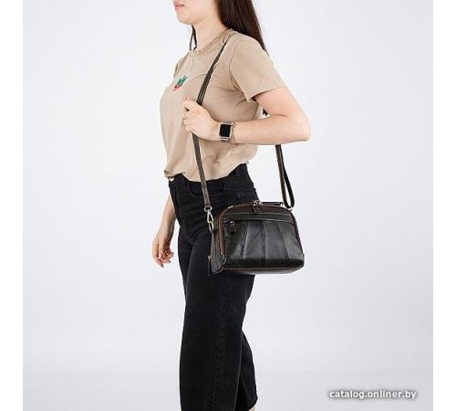 Сумка Poshete 196-881933-27-DBW коричневый