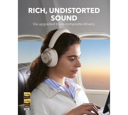 Наушники Anker Soundcore Space One Pro бежевый