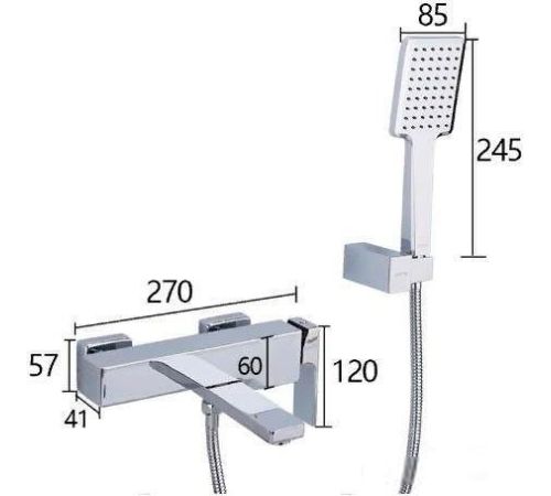 Смеситель Gappo Futura G3218