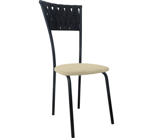 Стул Лидмаш SO-10 черный/бежевый