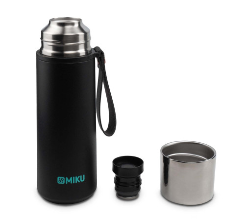 Термос Miku 1000мл черный
