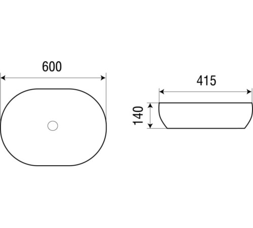 Умывальник WeltWasser Elbach 2192