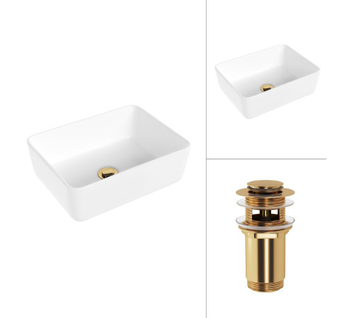 Умывальник Lauter 21674B + клапан 21190G