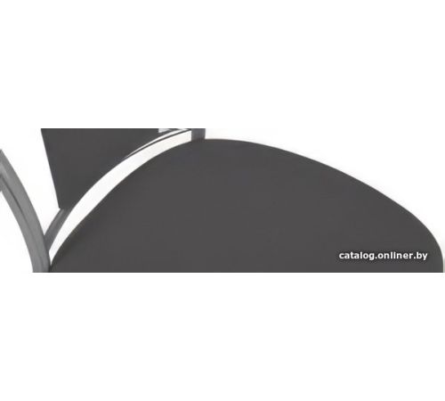 Стул Гальваник Комфорт с утонением эмаль серебро/Catania Silver
