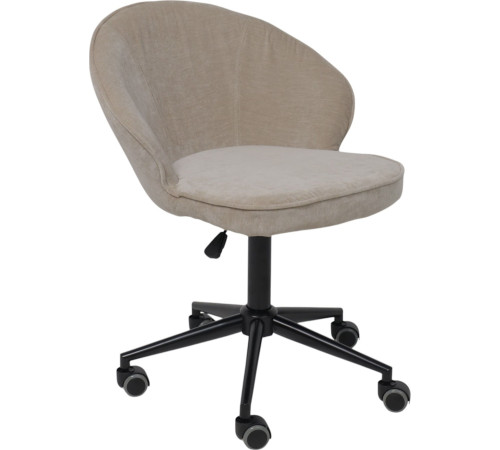 Офисное кресло AksHome Foxy бежевый шенилл Ote Canna 170/черный