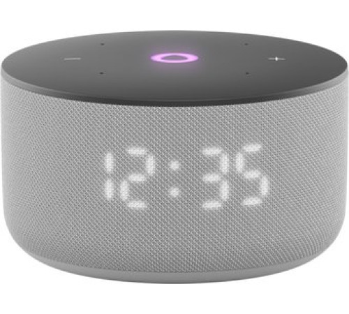 Умная колонка Яндекс Станция Мини 3 с часами серый