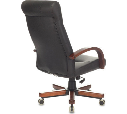 Офисное кресло Бюрократ T-9928WALNUT/ECO черный