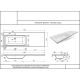 Умывальник Symbolite Estetus Даллас 140x48.2 левый