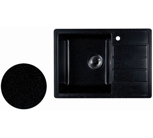 Кухонная мойка Marblan Recta L черный