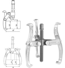 Съемник подшипников Total THTGP366