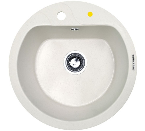 Кухонная мойка Zigmund & Shtain Kreis 505F каменная соль