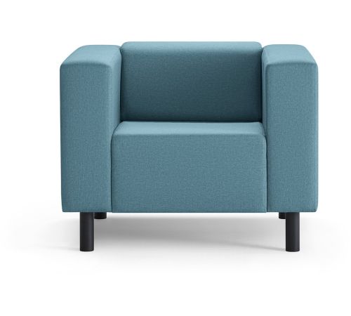 Интерьерное кресло Mio Tesoro Белфаст 307 Savanna Plus Blue 1175, голубой