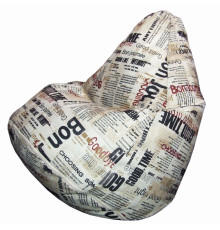 Кресло-мешок Flagman Груша Макси Г2.5-142 Gazeta Milk
