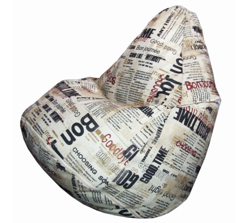 Кресло-мешок Flagman Груша Макси Г2.5-142 Gazeta Milk
