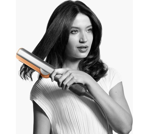 Выпрямитель Dyson Airstrait с переходником на евровилку, никель/медный