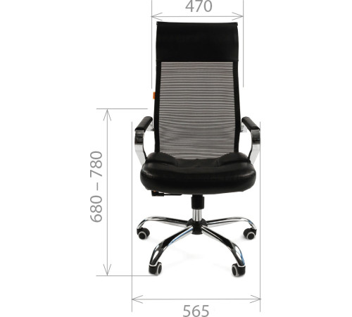 Кресло CHAIRMAN 700 черный