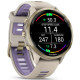 Умные часы Garmin Forerunner 970 47 мм бежевый/фиолетовый