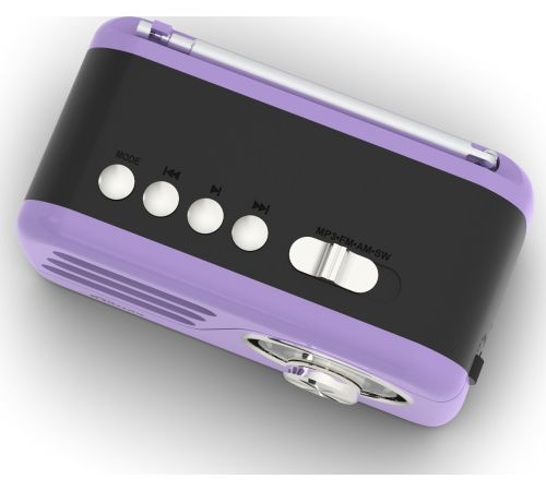 Радиоприемник Ritmix RPR-033 лавандовый