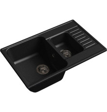 Кухонная мойка  GranFest QUARZ Z-21K черный