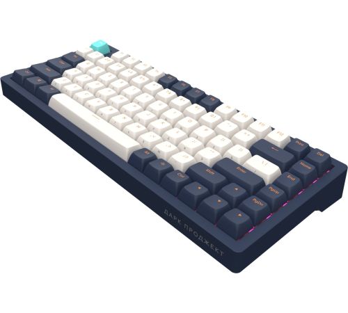 Клавиатура Дарк Проджект KD83A g3ms Sapphire, темно-синий