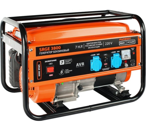 Бензиновый генератор Patriot Max Power SRGE 3800