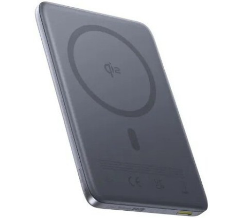 Внешний аккумулятор Baseus PicoGo AM41 Ultra-Slim Qi2 Magnetic Power Bank 10000mAh серый