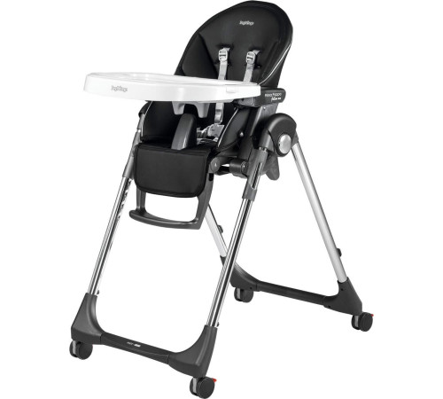 Стульчик для кормления Peg Perego Prima Pappa Follow me hi-tech licorice