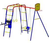 Детский спортивный комплекс Пионер Юла Макси