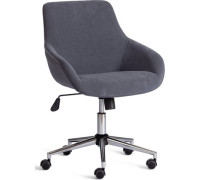 Офисное кресло TetChair Dublin хром/вельвет графит