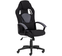 Кресло TetChair Driver ткань, черный/серый