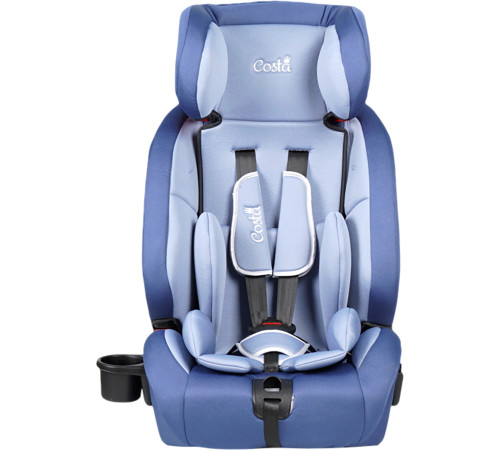 Детское автокресло Costa HD-02 Isofix голубой/серый