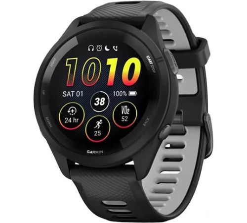 Умные часы Garmin Forerunner 265 черный/пудрово-серый