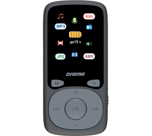 MP3 плеер Digma B4 8GB черный