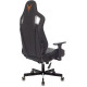 Игровое геймерское кресло Бюрократ Knight Outrider черный ромбик экокожа