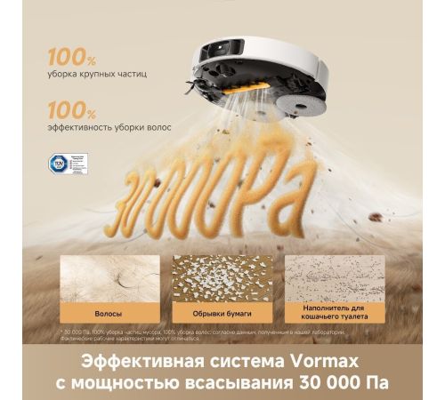 Робот-пылесос Dreame Robot Vacuum L50s Pro Ultra White RLL88HE евровилка, белый